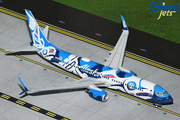 Boeing 737-800 Alaska Airlines "Xáat Kwáani" (Salmon People) N559AS  G2ASA1246