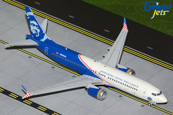 Boeing 737 MAX 8 Alaska Airlines "Honoring Those Who Serve" N806AK  G2ASA1294