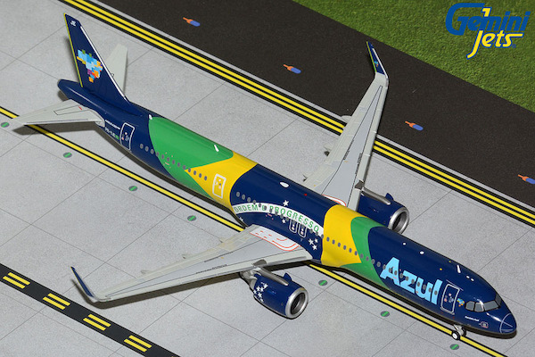 Airbus A321neo Azul Linhas Aéreas PR-YJE Brazilian flag livery G2AZU1085