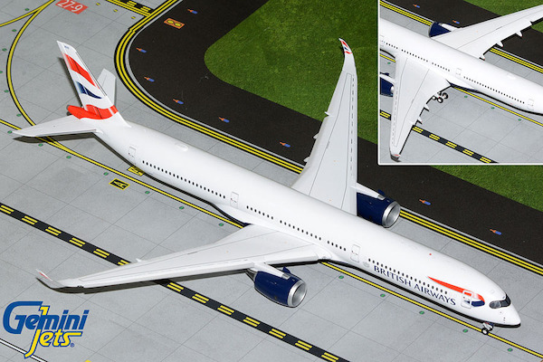 Airbus A350-1000 British Airways G-XWBB flaps down G2BAW1124F