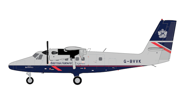 De Havilland DHC-6-300 Twin Otter British Airways Loganair G-BVVK Landor livery G2BAW1148