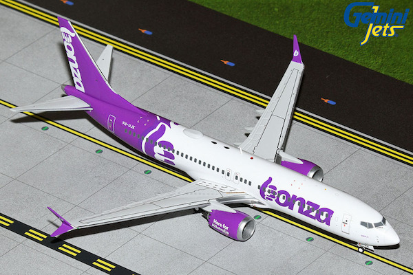 Boeing 737 MAX 8 Bonza VH-UJK G2BNZ1236