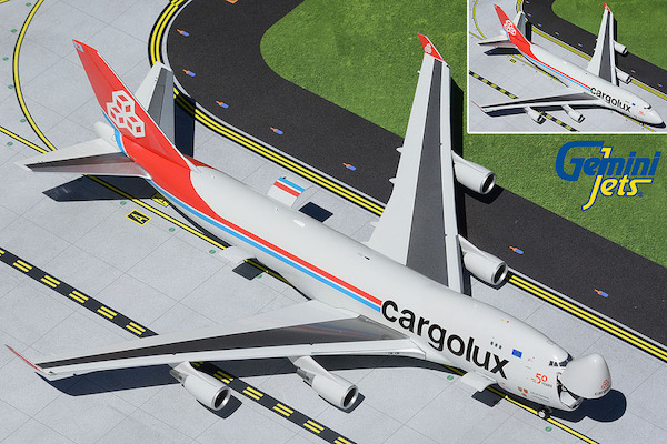 Boeing 747-400ERF Cargolux Airlines International LX-LXL interactive series  G2CLX933