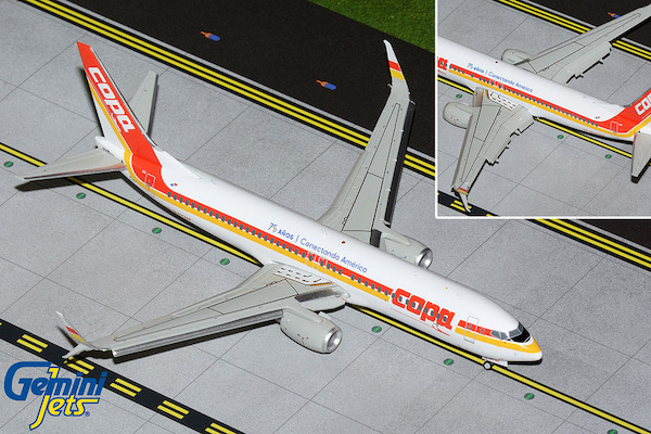 Boeing 737-800 Copa "75th Anniversary Retro" HP-1841CMP flaps down G2CMP1211F