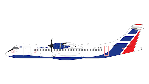 ATR72-200 Cubana CU-T1548  G2CUB1252