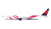 Boeing 767-400ER Delta Air Lines "BCRF breast cancer red ribbon" N845MH 