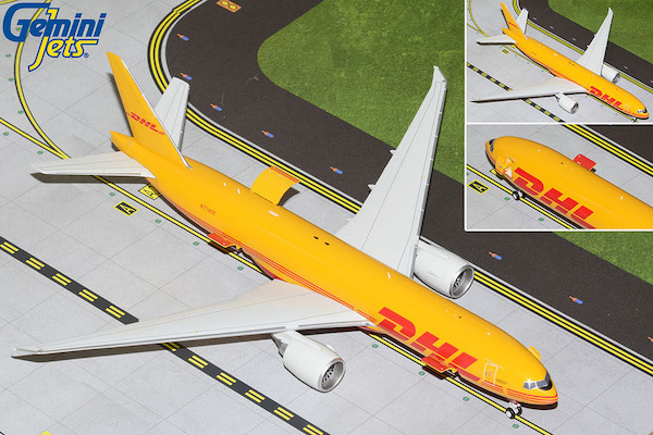 Boeing 777-200LRF DHL /  Kalitta Air N774CK interactive series  G2DHL952