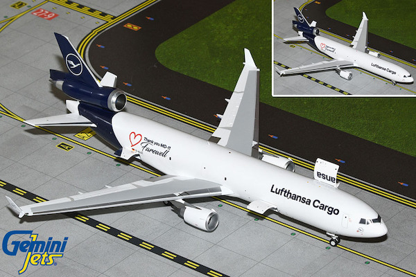 McDonnell Douglas MD11F Lufthansa Cargo "Farewell" D-ALCC Interactive Series  G2DLH1179