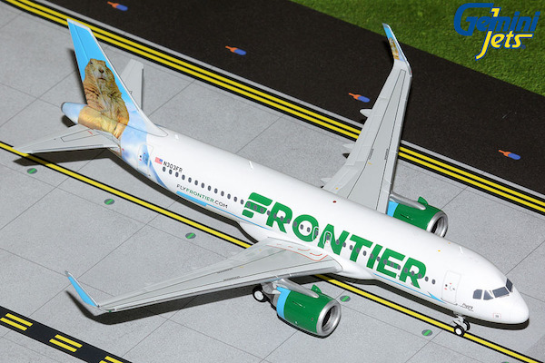Airbus A320neo Frontier Airlines N303FR Poppy the Prairie Dog G2FFT1142