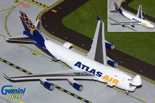 Boeing 747-400ERF Atlas Air N492MC interactive series G2GTI931