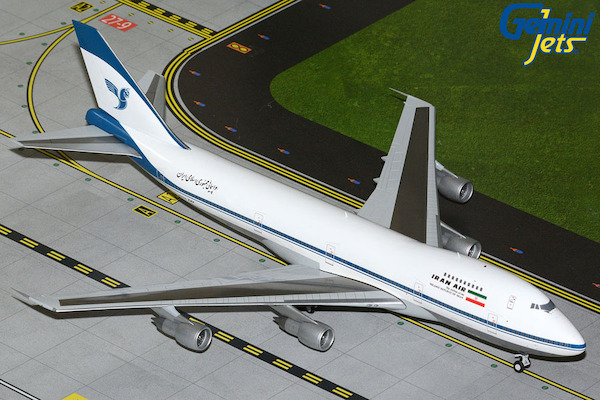 Boeing 747-100B Iran Air EP-IAM polished belly  G2IRA1368