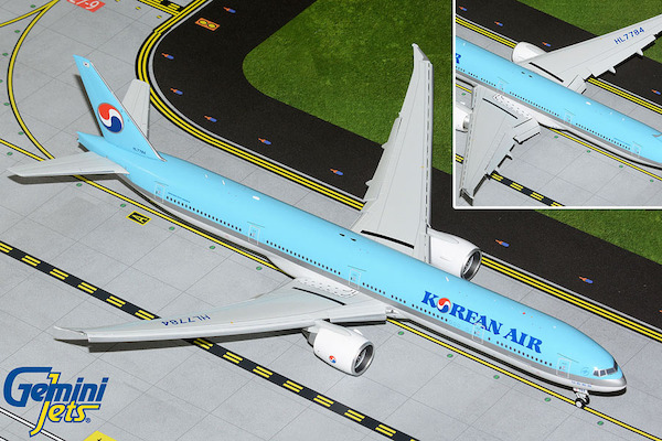 Boeing 777-300ER Korean Air HL7784 flaps down G2KAL1099F