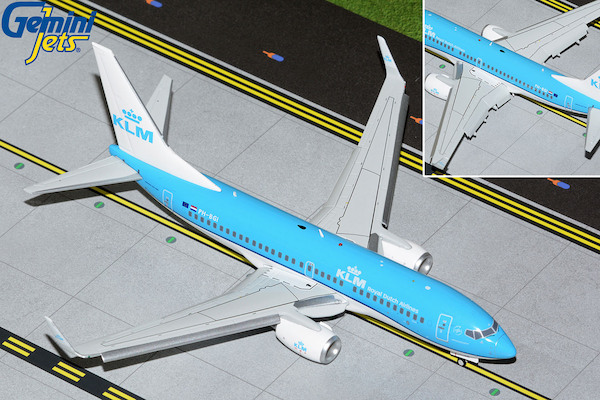 Boeing B737-700 KLM Royal Dutch Airlines PH-BGI (flaps down) G2KLM986F
