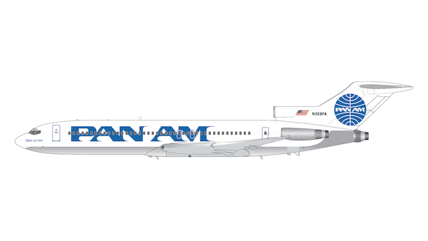 Boeing 727-200 Pan Am "Clipper Goodwill" N368PA polished G2PAA1408