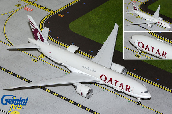 Boeing 777-200LRF Qatar Airways Cargo A7-BFT Interactive Series  G2QAC954