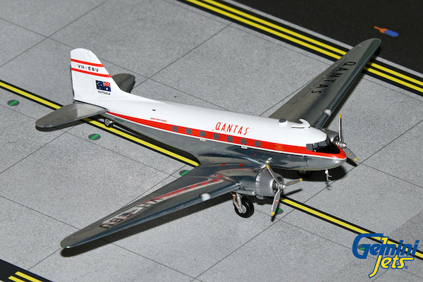 Douglas DC3 Qantas Airways VH-EBU polished G2QFA553