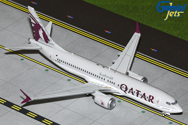 Boeing 737 MAX 8 Qatar Airways G2QTR1243