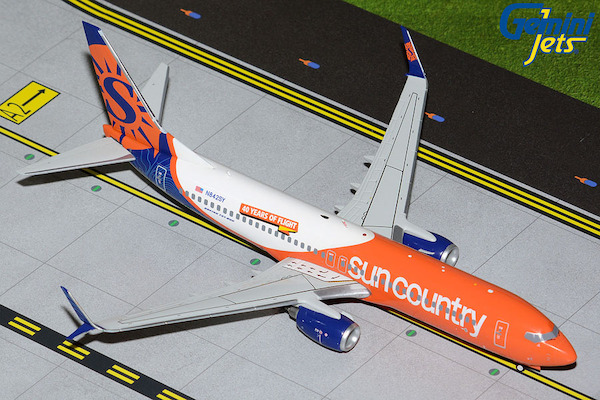 Boeing 737-800 Sun Country Airlines "40 Years of Flight" N842SY G2SCX1184