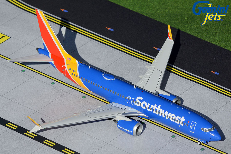 Gemini Jets G2SWA1008 Boeing 737 MAX 8 Southwest Airlines N8730Q