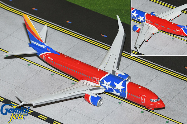 Boeing 737-800 Southwest "Tennessee One" N8620H flaps down G2SWA1011F