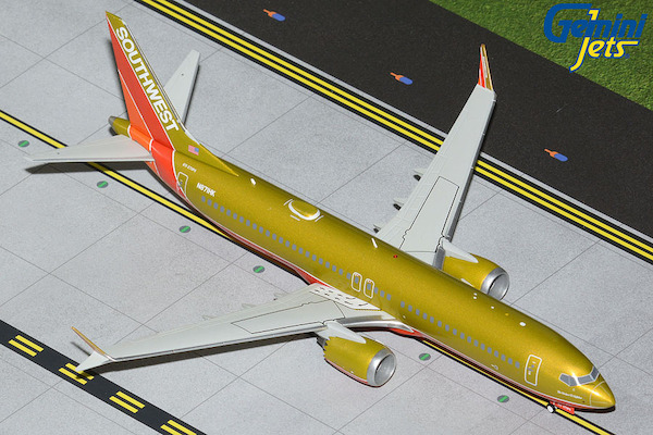 Boeing 737 MAX 8 Southwest "Herbert D. Kelleher / Desert Gold Retro" N871HK G2SWA1216
