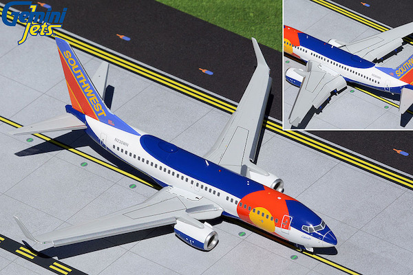 Boeing 737-700 Southwest Airlines "Colorado One" N230WN Flaps down G2SWA460F