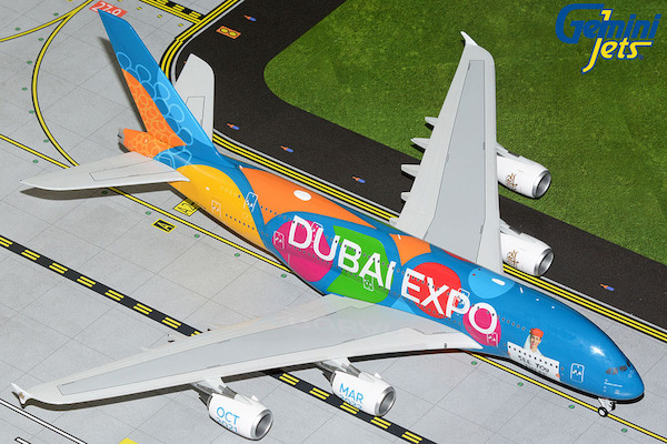 Airbus A380 Emirates "Dubai Expo / Be Part Of The Magic" A6-EEW G2UAE1150
