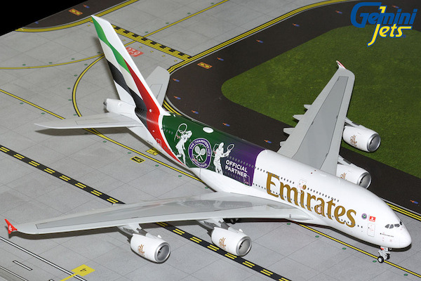 Airbus A380 Emirates "Official Airline Partner of Wimbledon" A6-EOE  G2UAE1347
