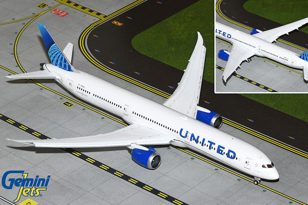 Boeing 787-10 Dreamliner United Airlines N13014 flaps down  G2UAL1259F