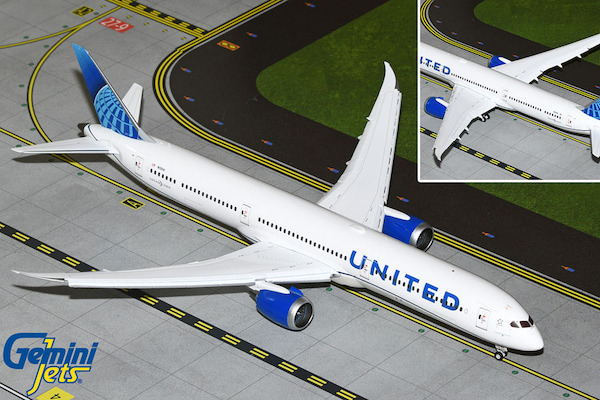 Boeing 787-10 Dreamliner United Airlines N13014 flaps down G2UAL1259F