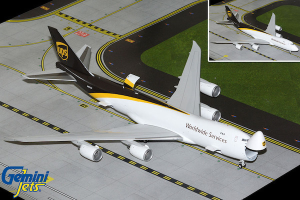 Boeing 747-8F UPS N607UP Interactive Series G2UPS1187