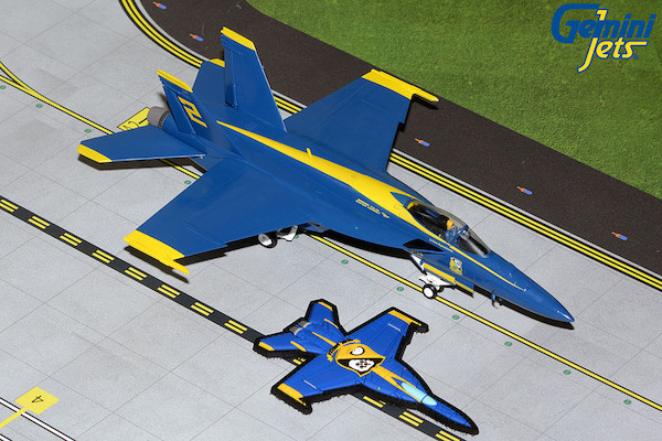 F/A 18E Hornet US Navy "Blue Angels" 165664 GAUSM10003