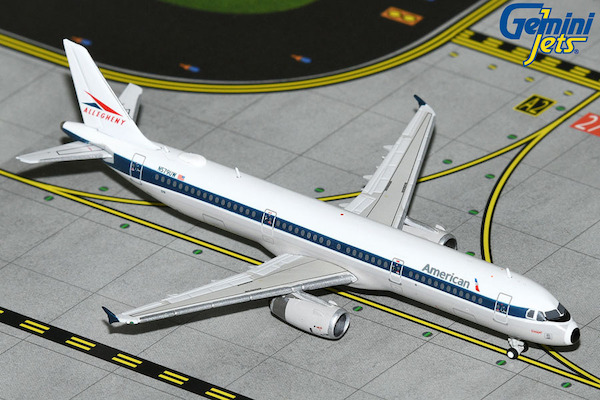 Airbus A321 American / Allegheny Heritage Livery N579UW GJAAL2261