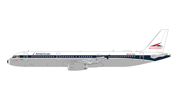 Airbus A321 American / Allegheny Heritage Livery N579UW  GJAAL2261