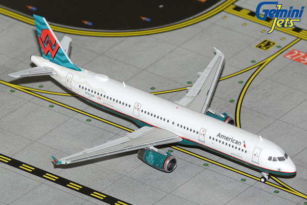 Airbus A321 American Airlines "America West" Heritage Livery N580UW GJAAL2262