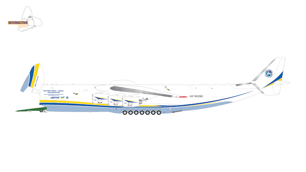 Antonov An225 Mriya Antonov Airlines UR-82060 Interactive Series GJADB2336