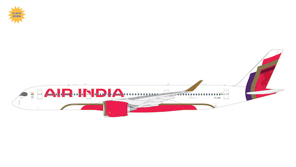 Airbus A350-900 Air India VT-JRH flaps down  GJAIC2254F