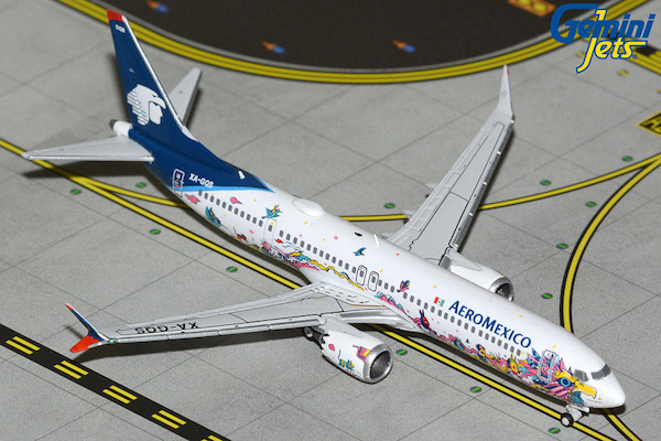 Boeing 737 MAX 9 Aeroméxico “Kukulcán” XA-GQS  GJAMX2316