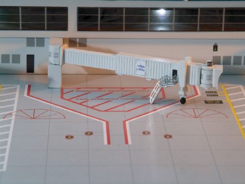 Airport Accessories Airbridge set 1: 6 Narrowbody Bridges  GJARBRDG1