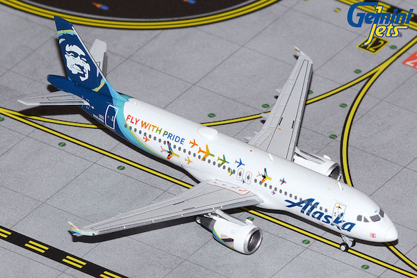 Airbus A320 Alaska Airlines "Fly With Pride" N854VA  GJASA2042