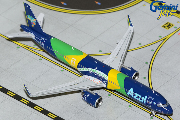 Airbus A321neo Azul Linhas Aéreas PR-YJE Brazilian flag livery GJAZU2073