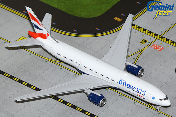 Boeing 777-200ER British Airways "oneworld" G-YMMR GJBAW2194