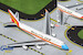 Boeing 747-400BCF Kalitta Air "mask livery" N744CK flaps down