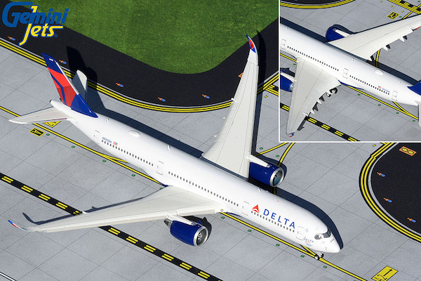 Airbus A350-900 Delta Air Lines "The Delta Spirit" N502DN w/ flaps down GJDAL2001F
