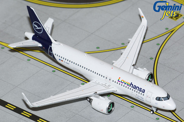 Airbus A320neo Lufthansa "Lovehansa" D-AINY  GJDLH2168