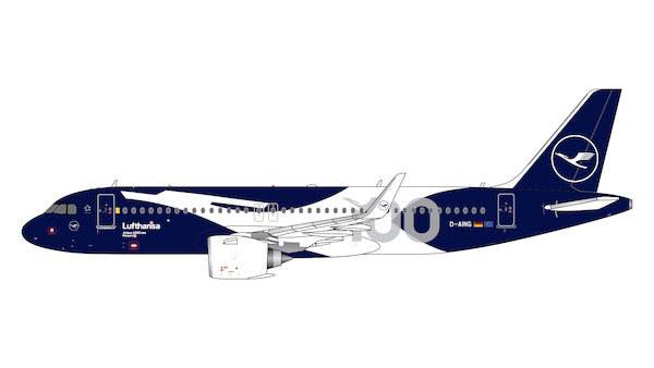 Airbus A320neo Lufthansa 100 years D-AING GJDLH2413