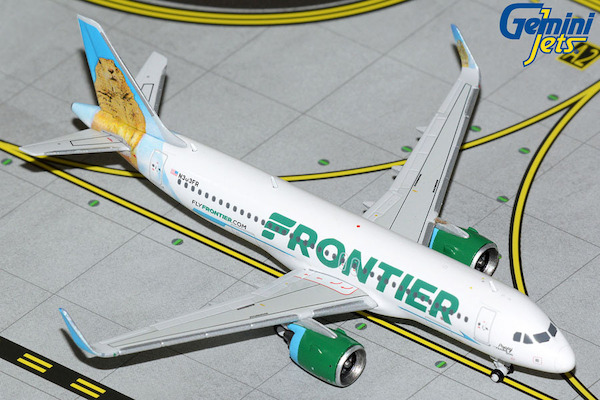 Airbus A320neo Frontier Airlines "Poppy the Prairie Dog" N303FR GJFFT2124