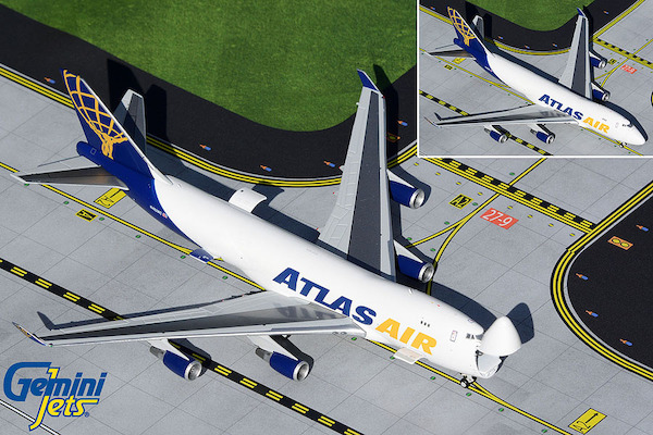 Boeing 747-400F Atlas Air N492MC Interactive Series GJGTI2012