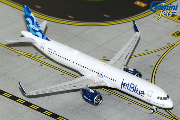 Airbus A321neo JetBlue Airways "Mint for Big Things" N2180J GJJBU2288