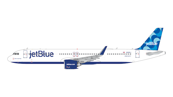Airbus A321neo JetBlue Airways "Mint for Big Things" N2180J GJJBU2288